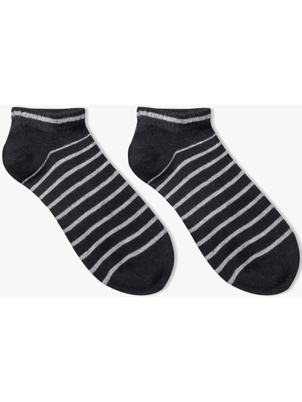 Носки женские, цвет чёрный, размер 23-25