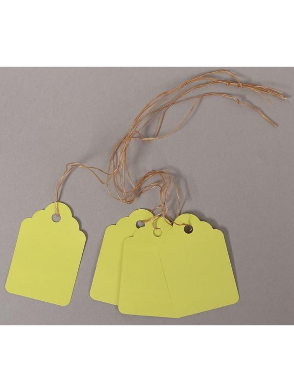 Бирки садовые для маркировки, 4,5 × 3 см, набор 20 шт., пластик, МИКС, Greengo