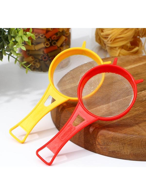 Сито с ручкой, d=9 см, цвет МИКС