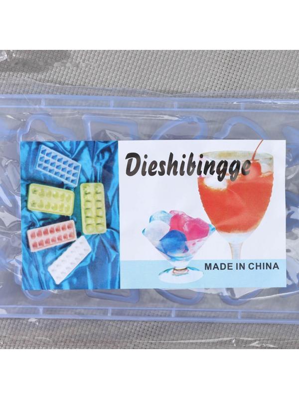 Форма для льда, 22×11×2 см, 18 ячеек, цвет МИКС