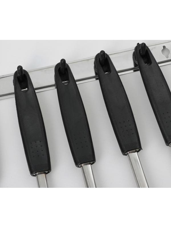 Набор кухонных принадлежностей «Ночь», 6 предметов, на подвесе