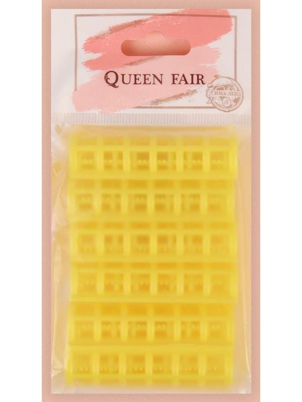 Бигуди с фиксатором, d = 1 см, 5,5 см, 6 шт, цвет МИКС