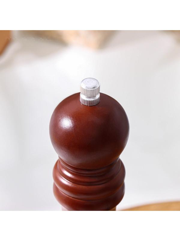 Мельница для специй, 21×4,5 см, металлический механизм, цвет тёмное дерево