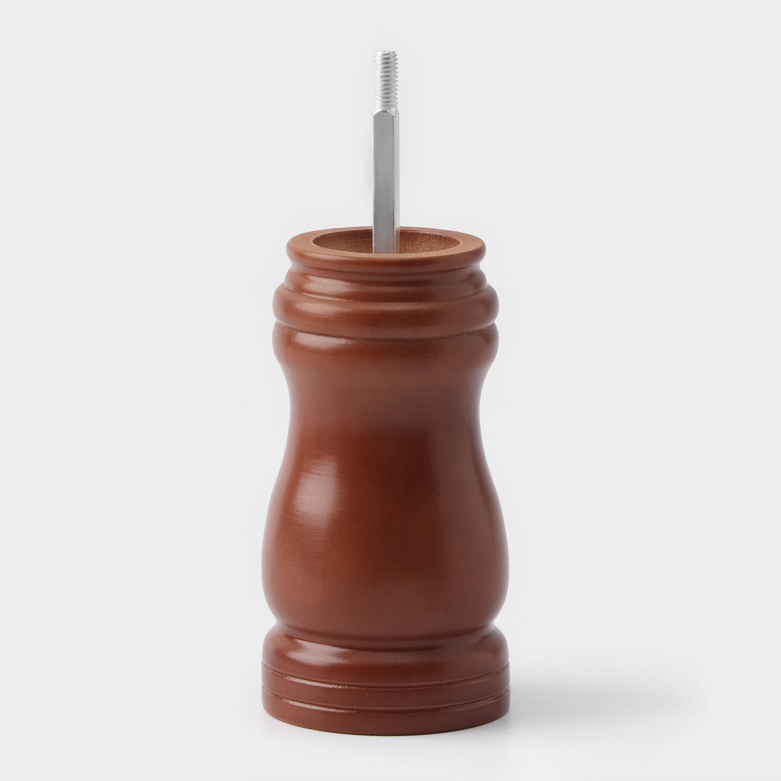 Мельница для специй, 13×4,5 см, металлический механизм, цвет тёмное дерево