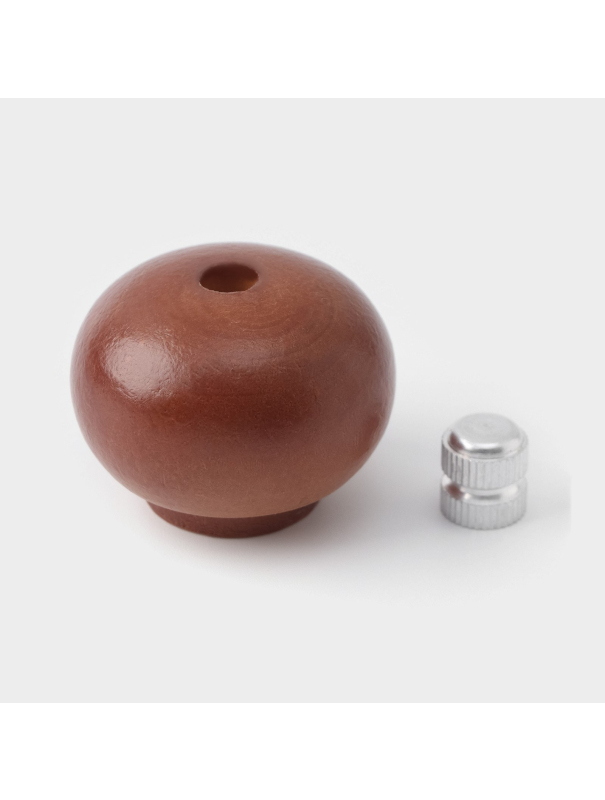 Мельница для специй, 13×4,5 см, металлический механизм, цвет тёмное дерево