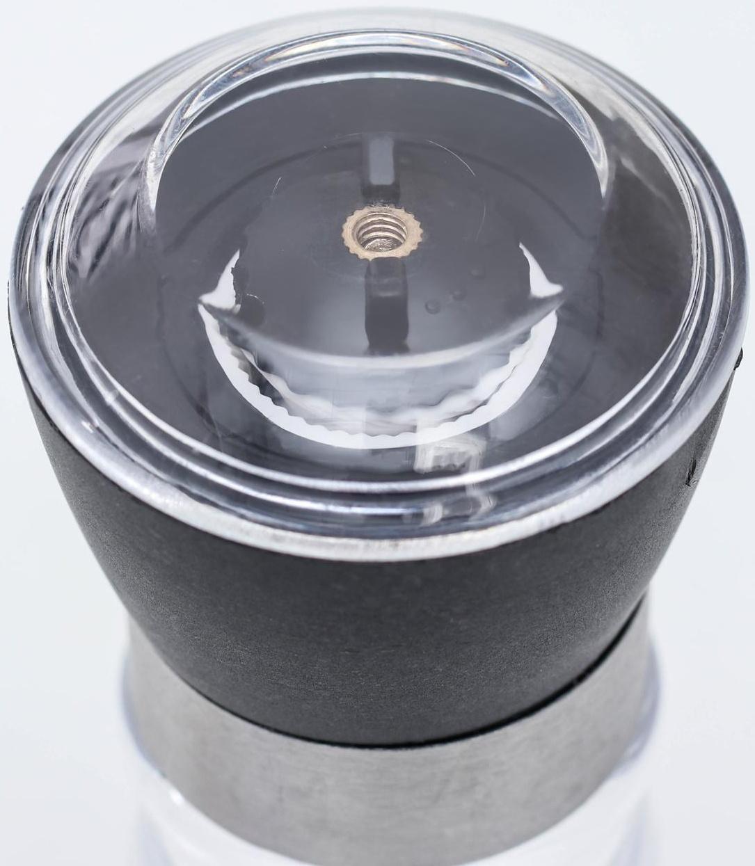 Мельница для специй «Рэйн», 12×5 см, керамический механизм, цвет МИКС