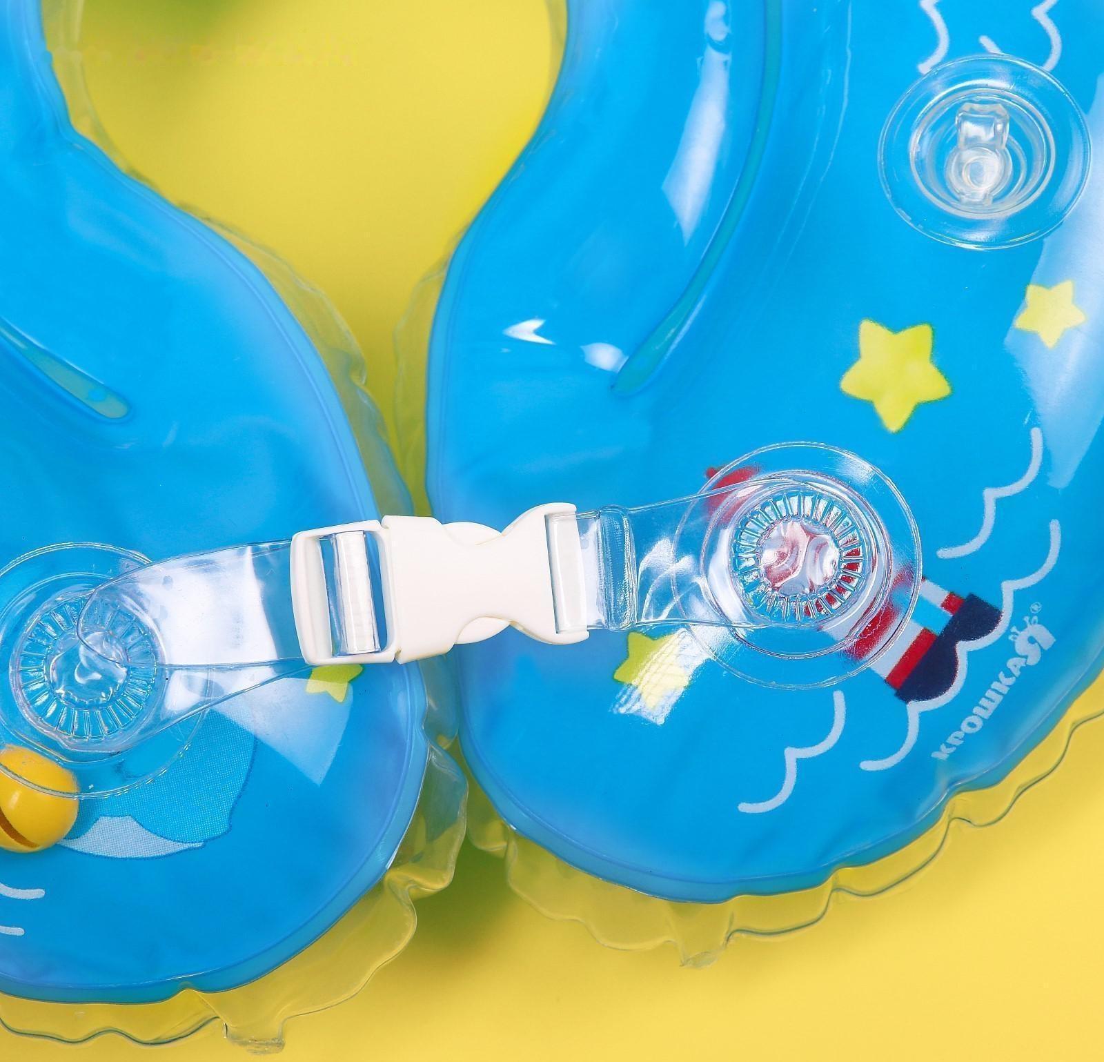 Круг детский на шею, для купания, «Морячок» с погремушками, от 1 мес.