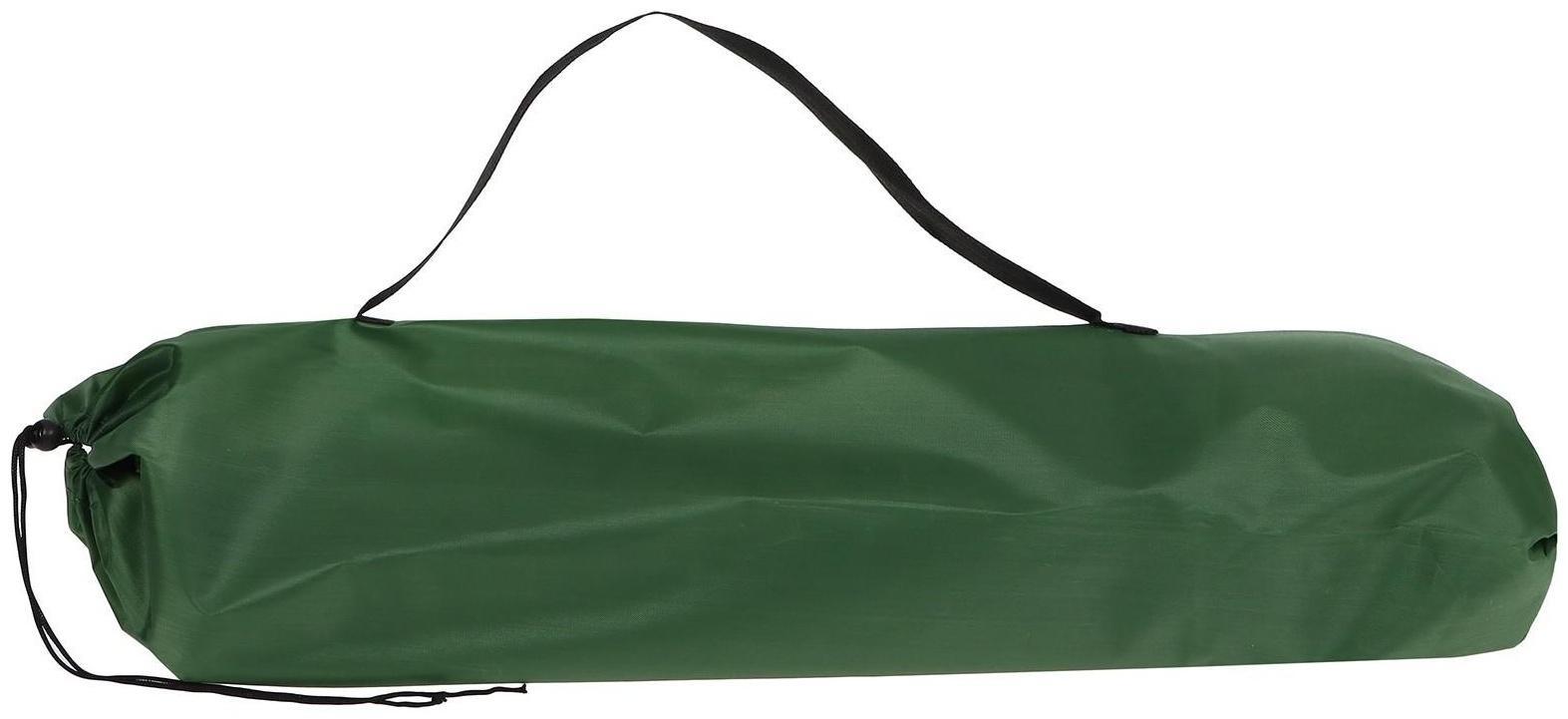 Кресло туристическое складное, 35 х 35 х 56 см, до 80 кг, цвет хаки