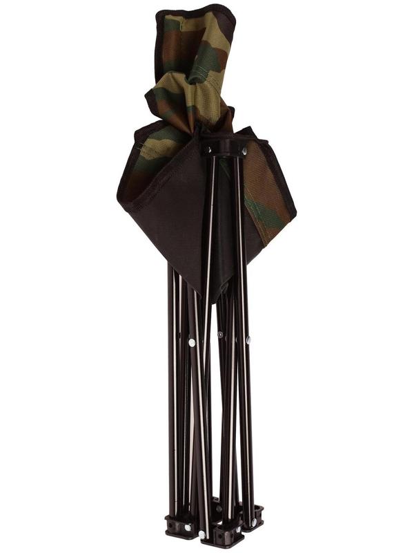 Кресло туристическое складное, 35 х 35 х 56 см, до 80 кг, цвет хаки