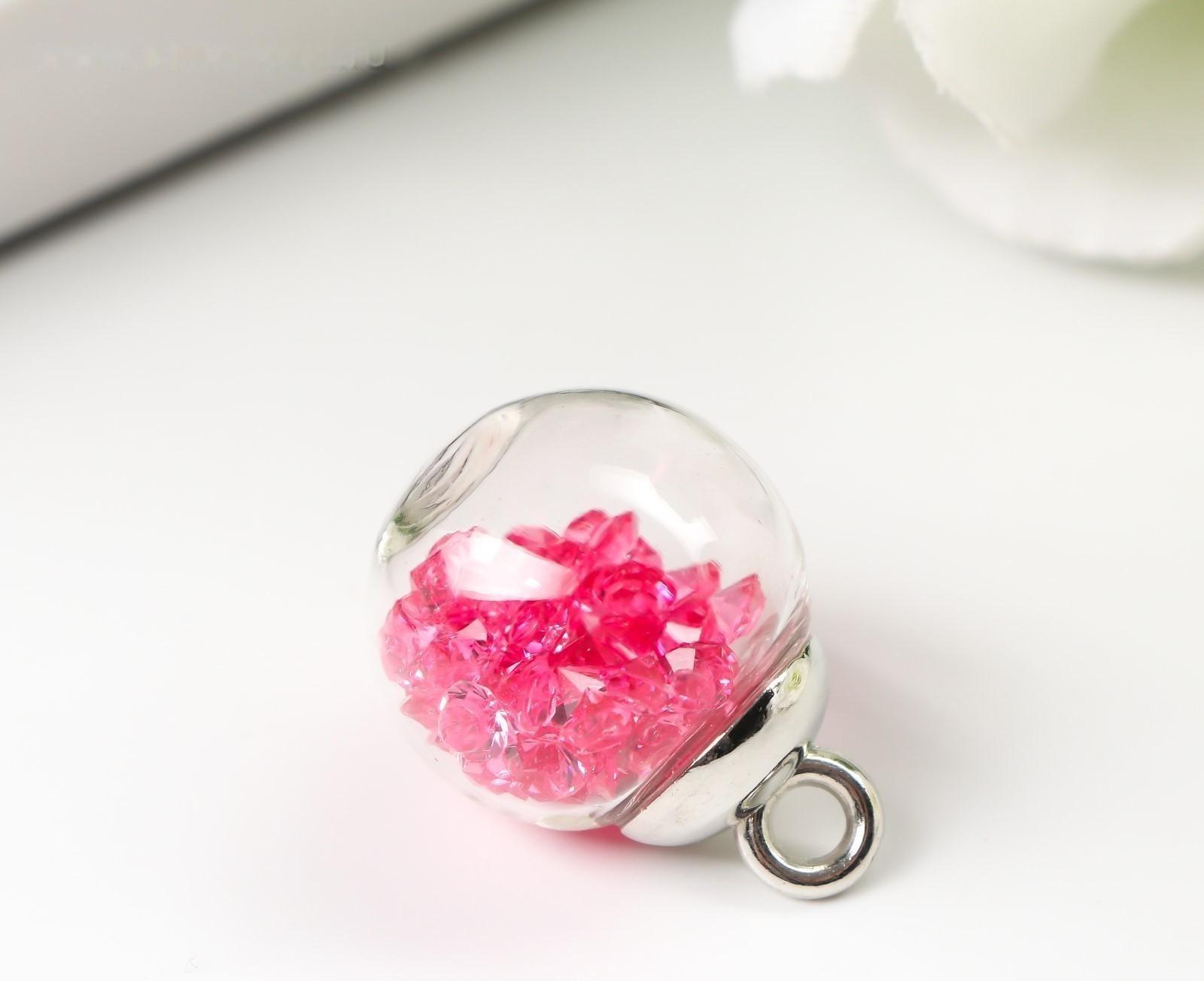 Подвеска декоративная для творчества стекло 