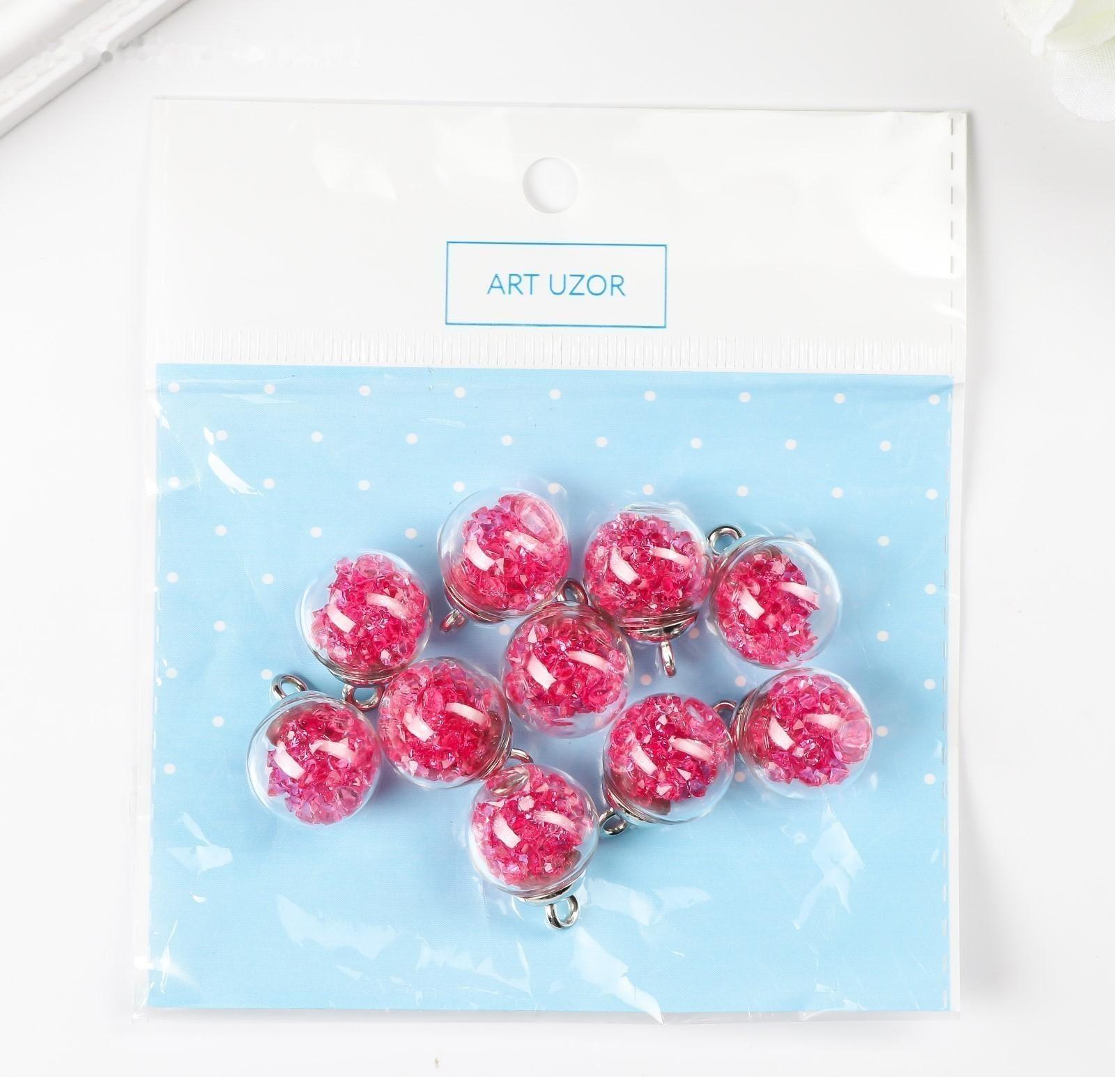 Подвеска декоративная для творчества стекло 