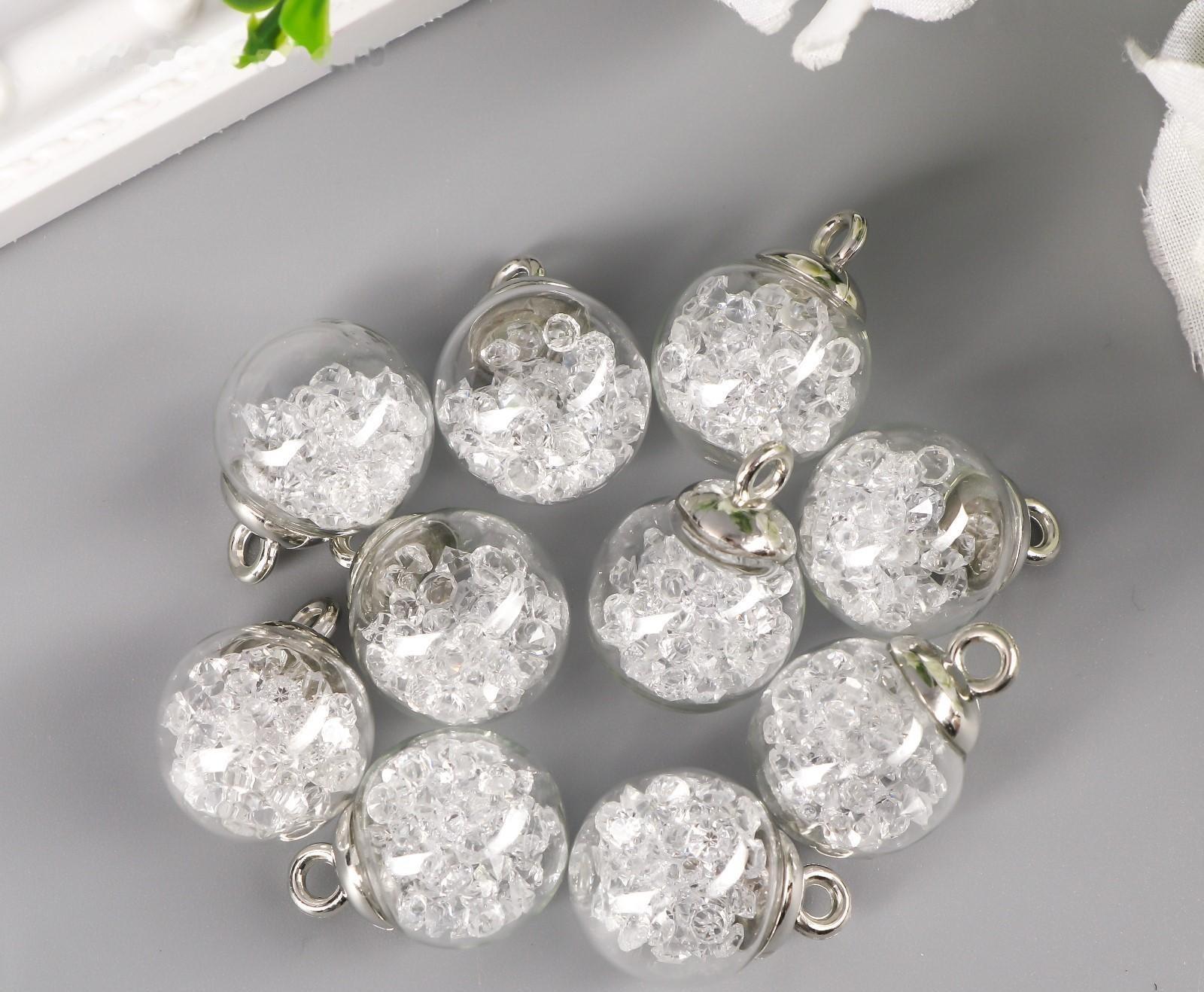 Подвеска декоративная для творчества стекло 