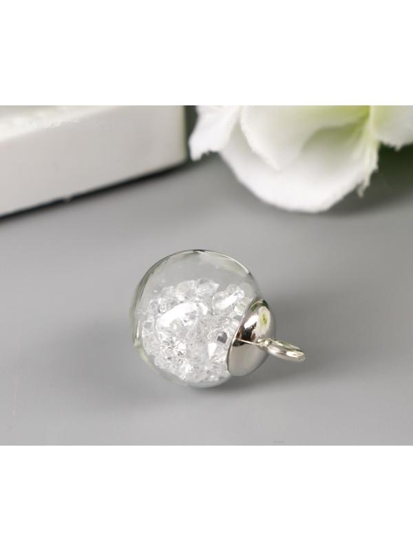 Подвеска декоративная для творчества стекло 