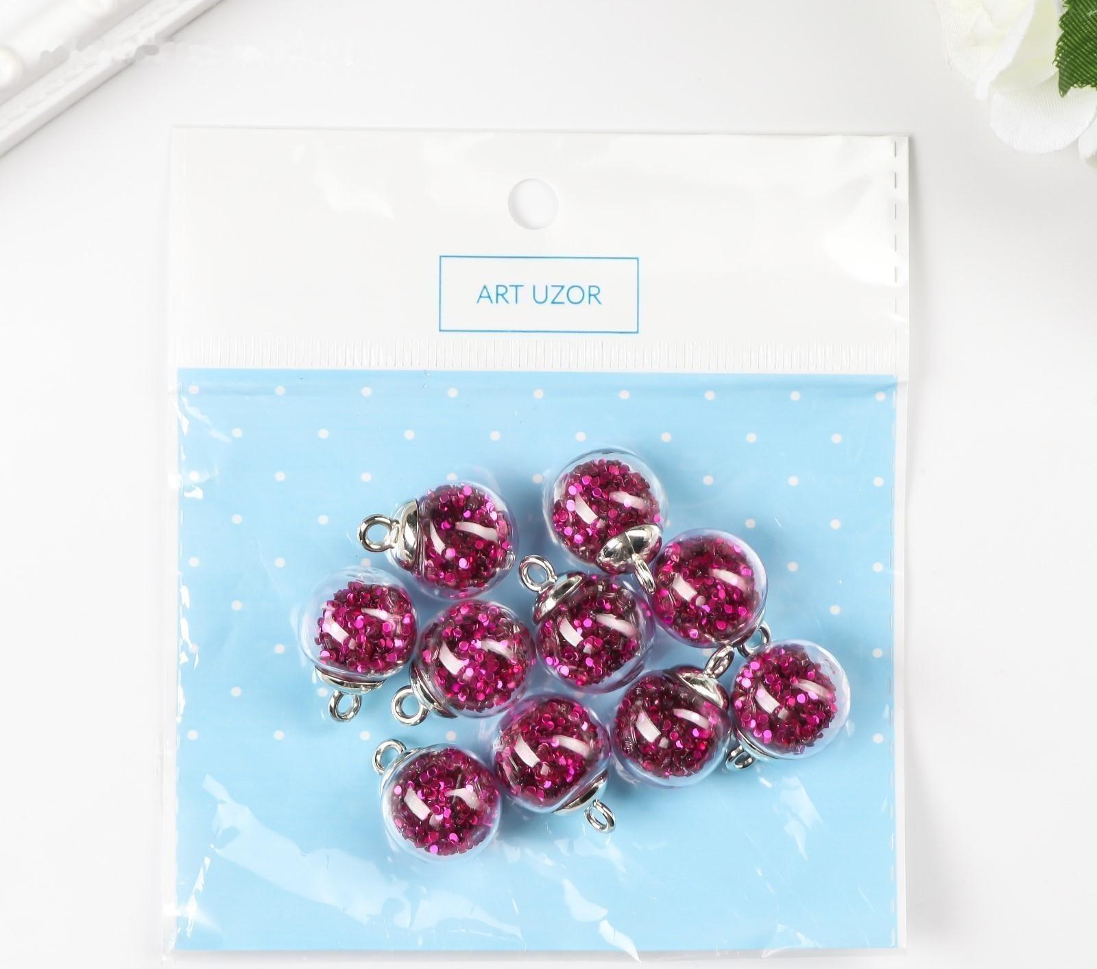 Подвеска декоративная для творчества стекло 