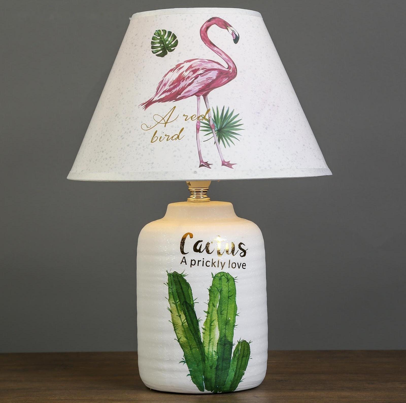 Лампа настольная керамика 