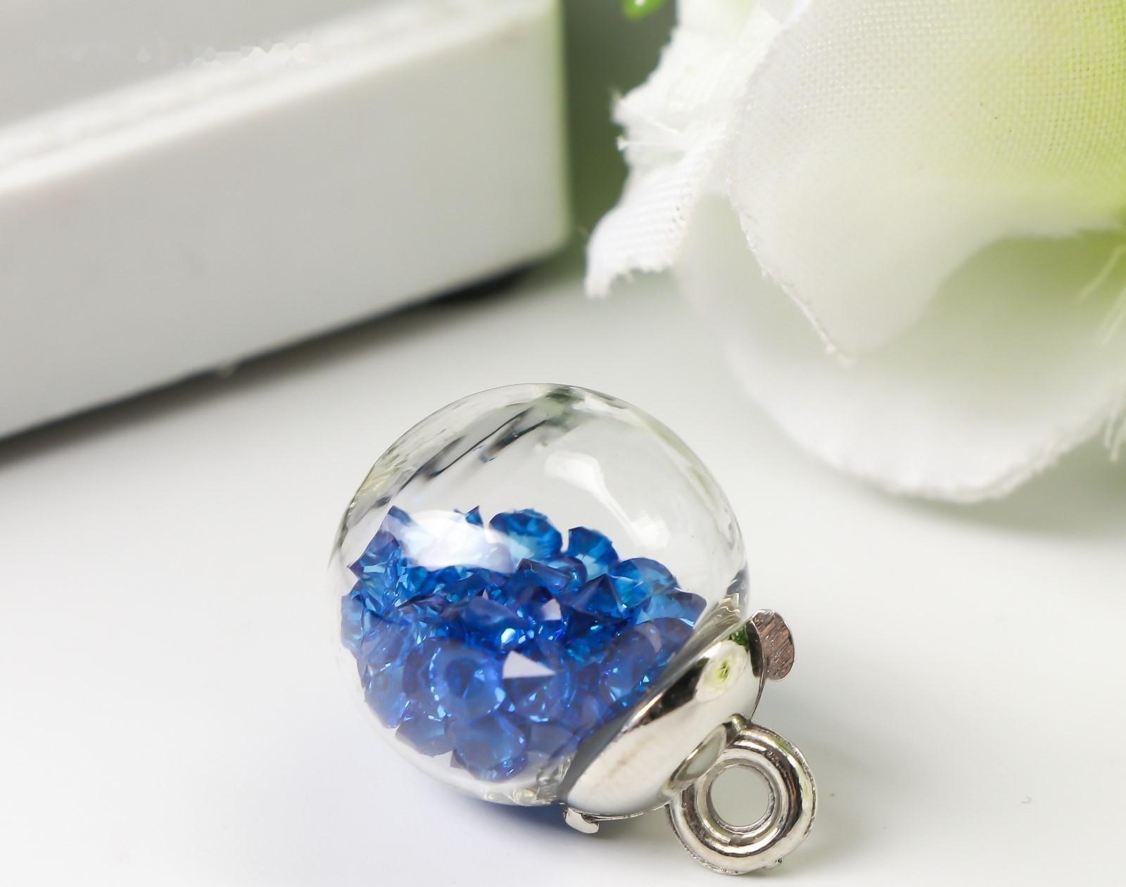 Подвеска декоративная для творчества стекло 