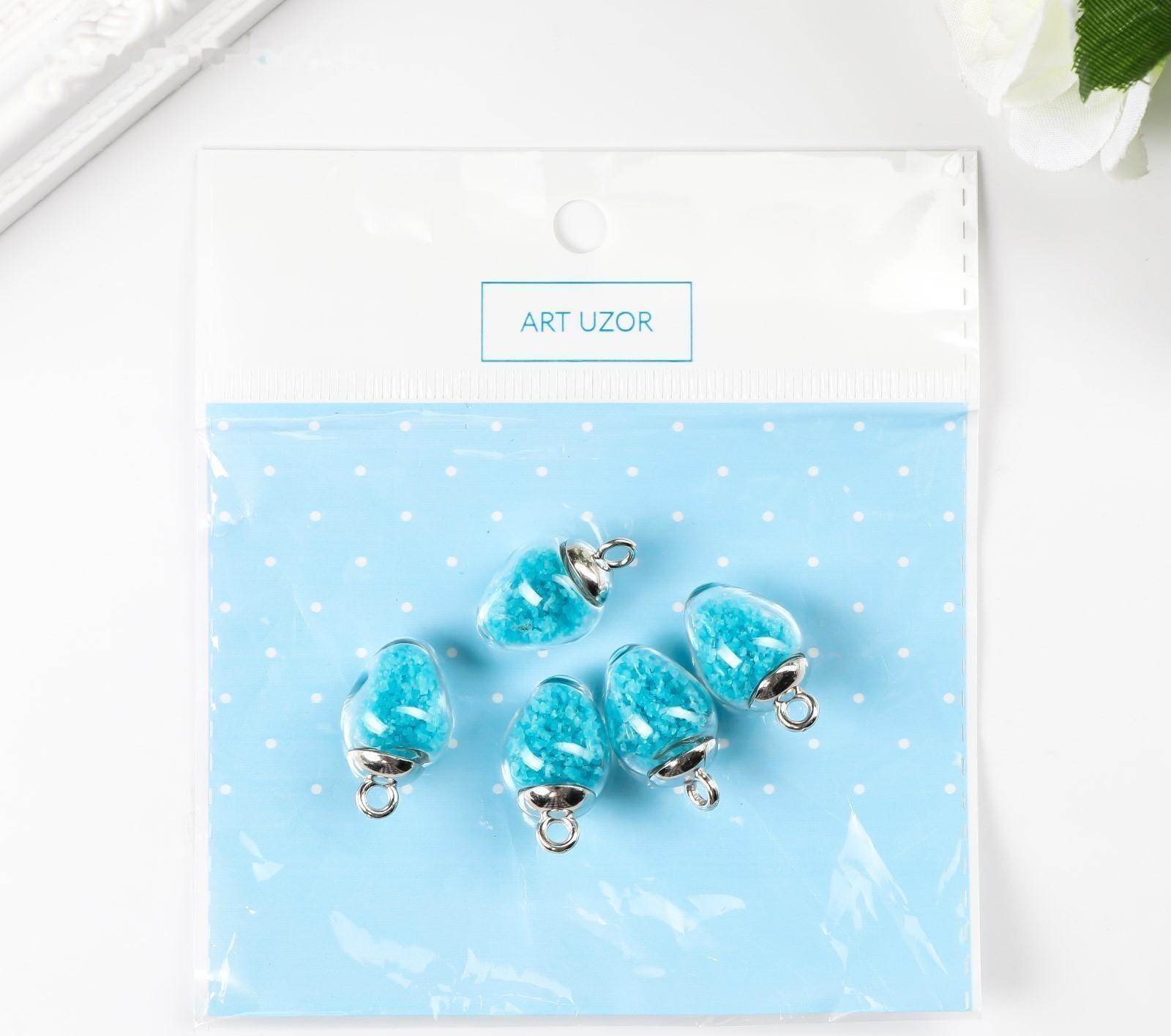 Подвеска декоративная для творчества стекло 