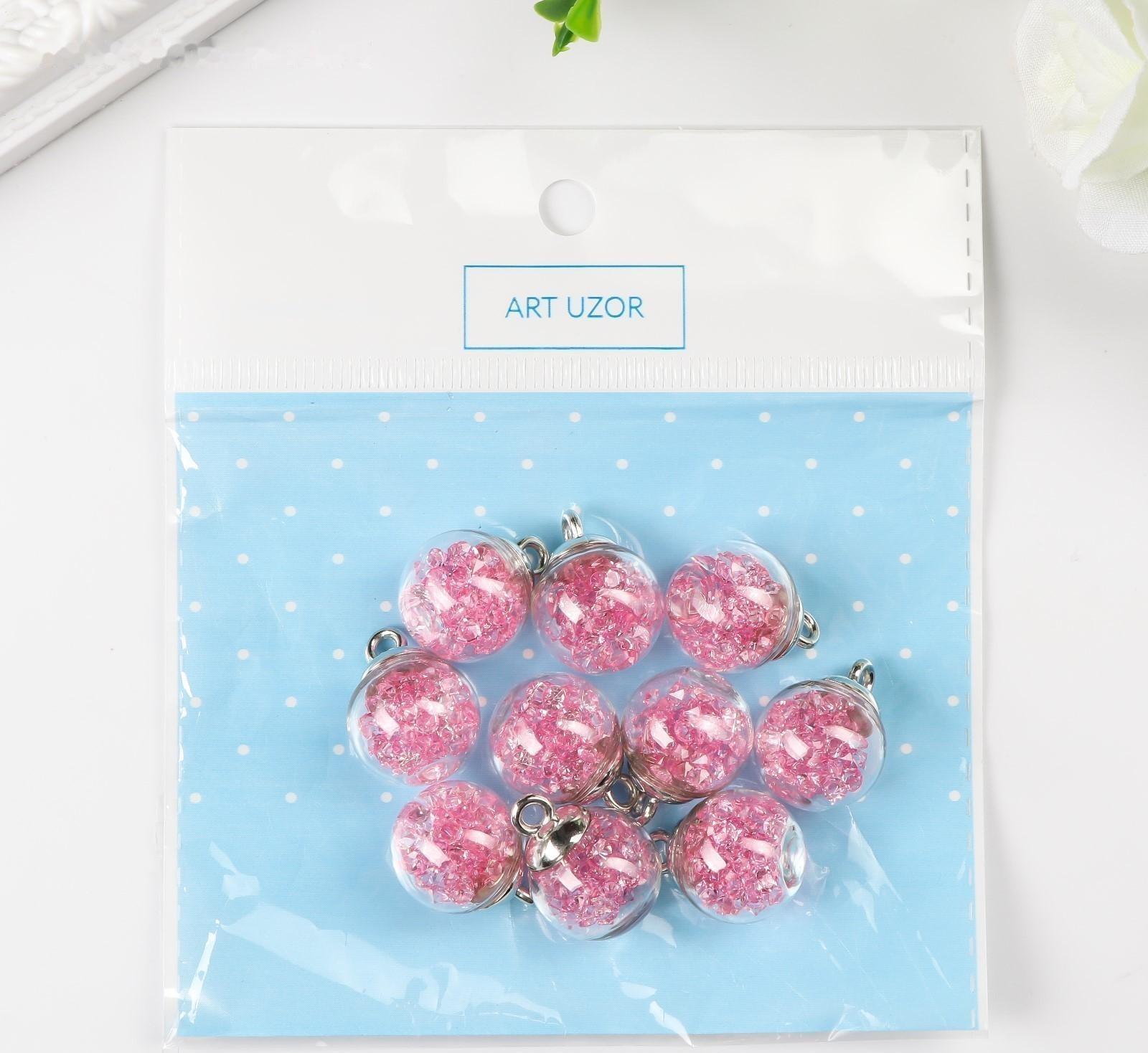 Подвеска декоративная для творчества стекло 