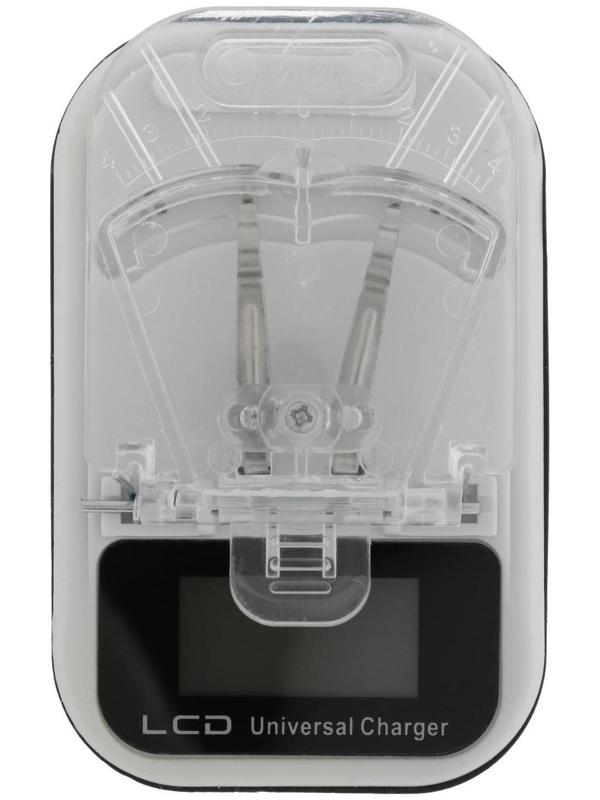 Сетевое зарядное устройство UC-21, дисплей, универсальное для съемных батарей