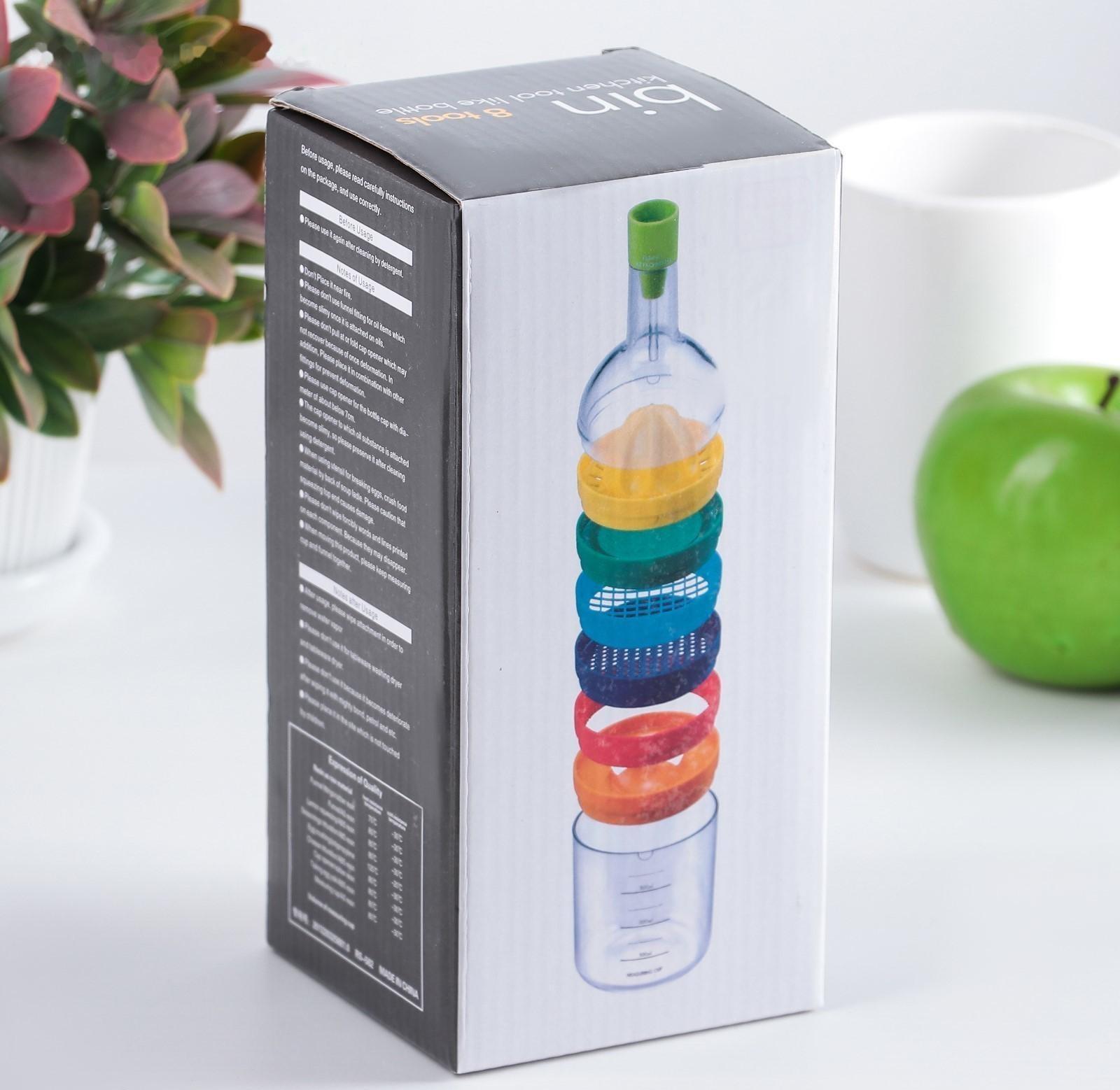 Бутылка универсальная кухонная «Чудо», 380 мл, 29×9 см, цвет МИКС