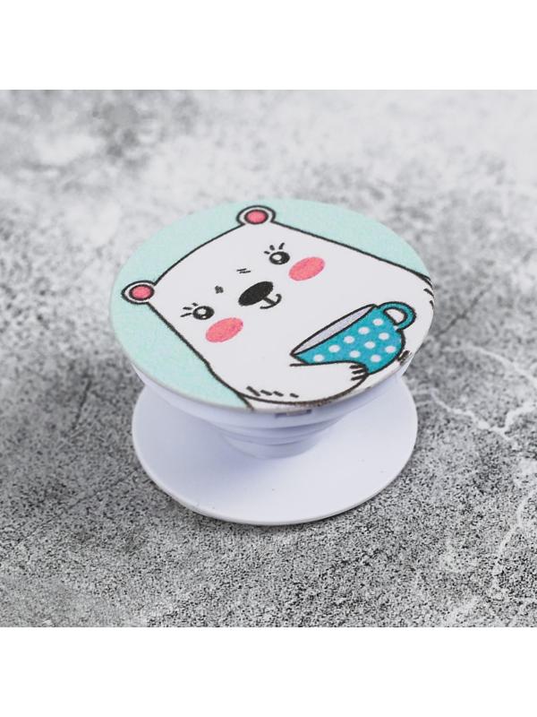 Набор попсокет с нанесением с держателем для авто «Хэппи дей», 16.6 × 8 см