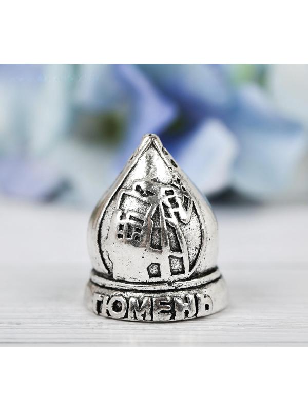 Напёрсток сувенирный «Тюмень», серебро