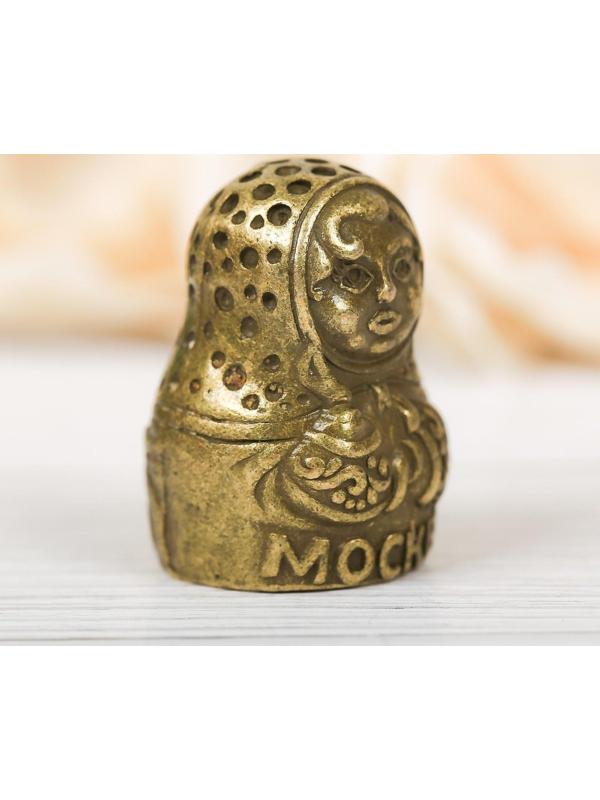 Напёрсток сувенирный «Москва», латунь