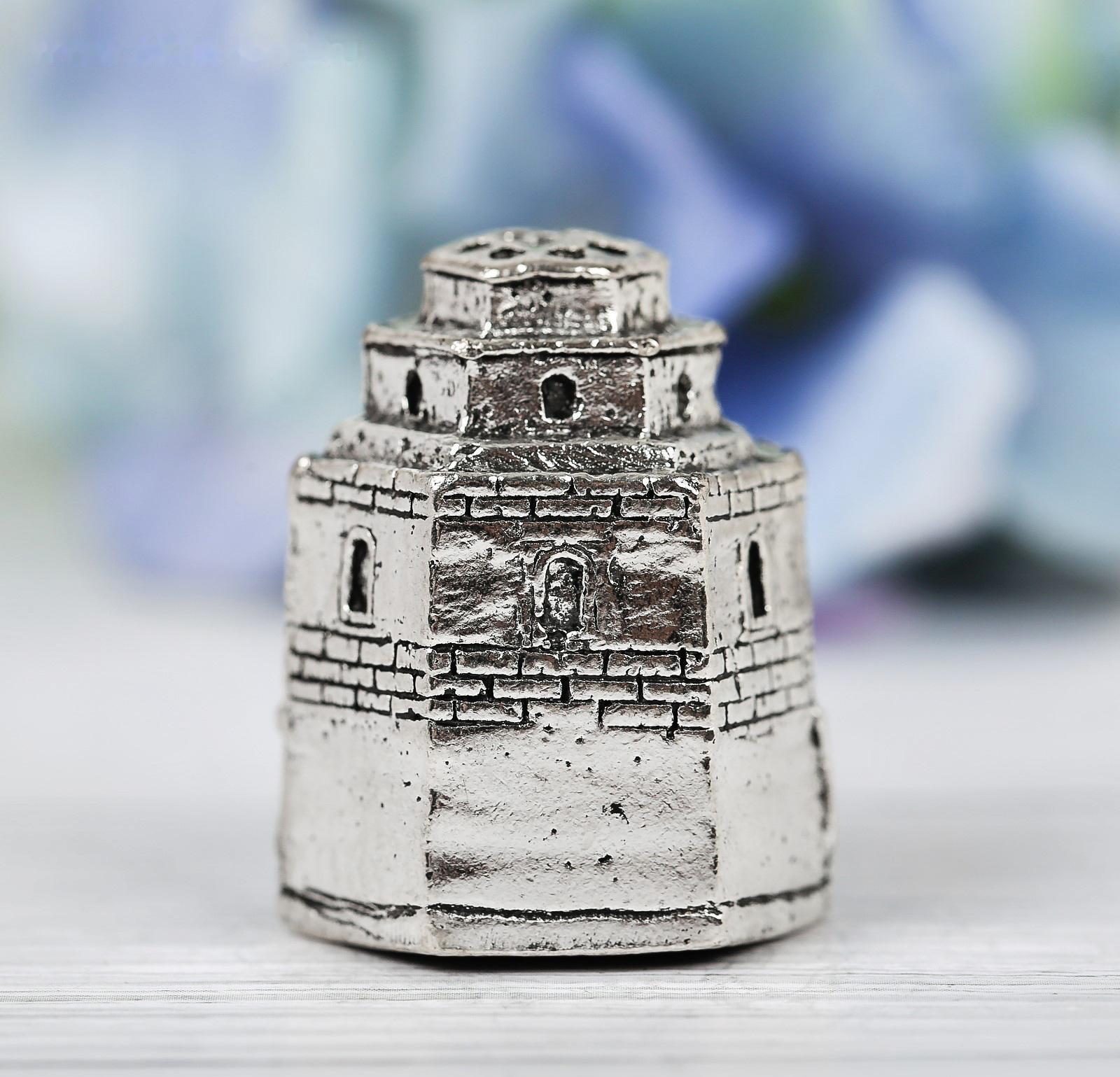 Напёрсток сувенирный «Мурманск», серебро