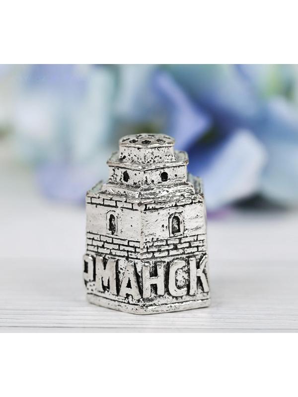 Напёрсток сувенирный «Мурманск», серебро