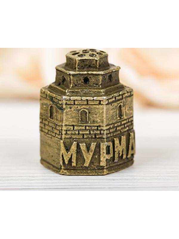 Напёрсток сувенирный «Мурманск», латунь
