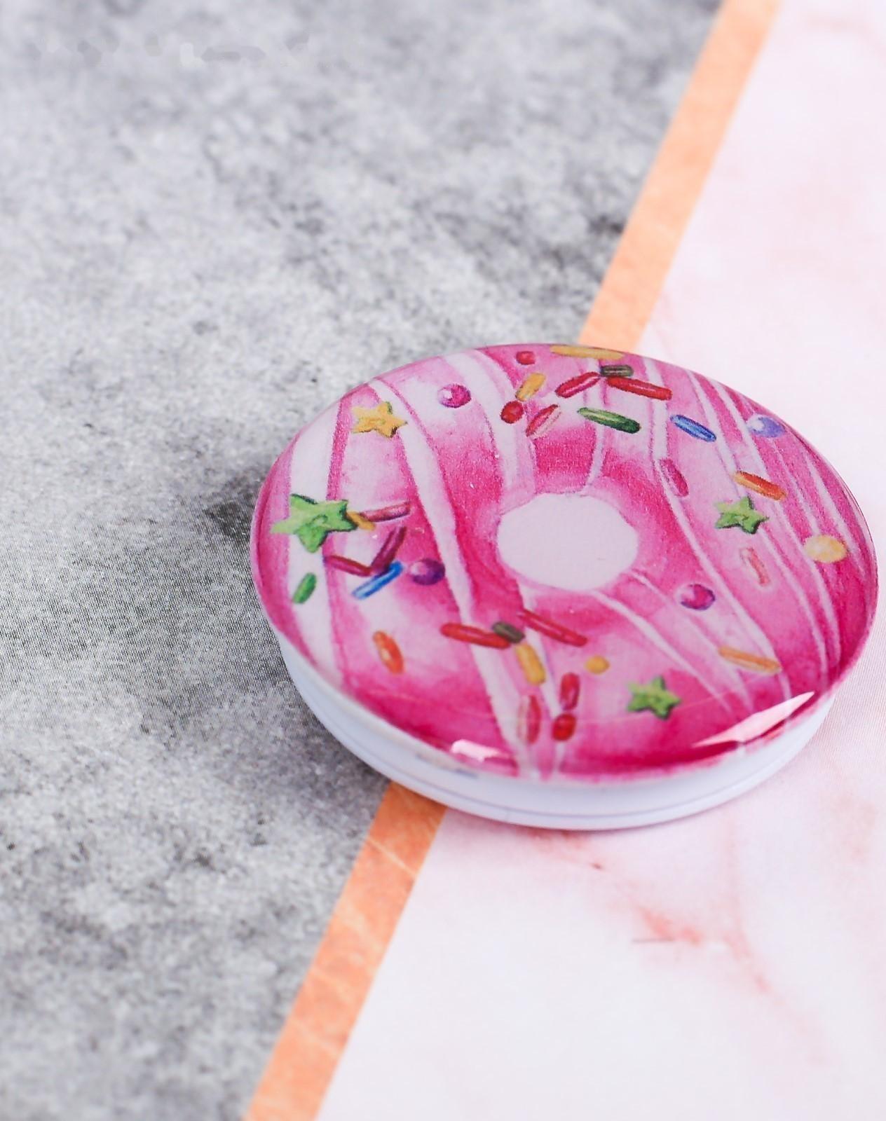 Попсокет с эпоксидом «Пончик», 4 × 4 см