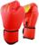 Перчатки боксерские подростковые, цвет красный