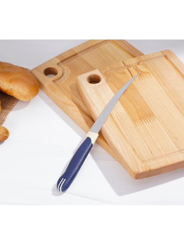 Нож кухонный Доляна «Страйп», гладкое лезвие 11,5 см