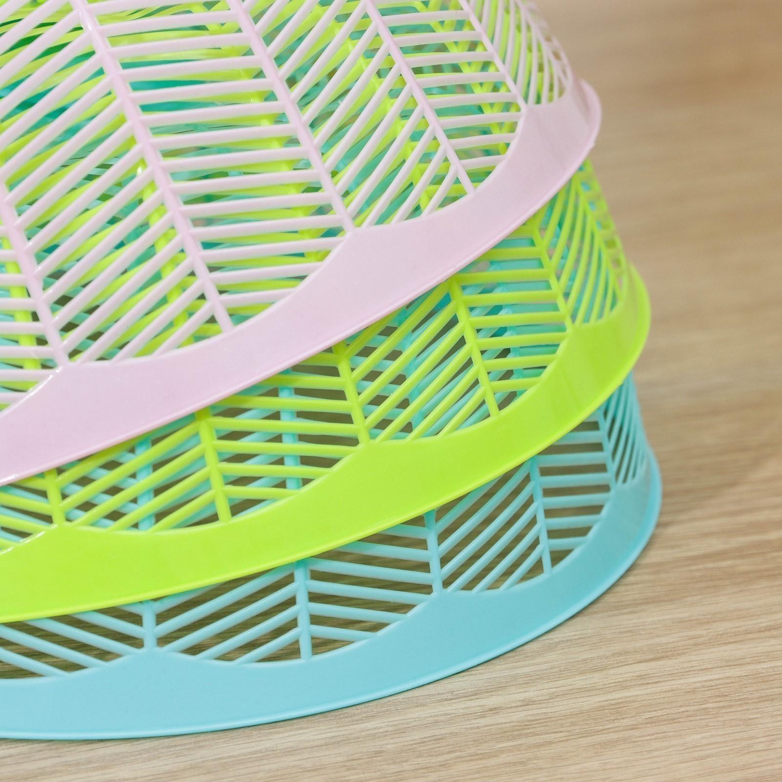 Сетка защитная для еды, 25,5×15 см, цвет МИКС