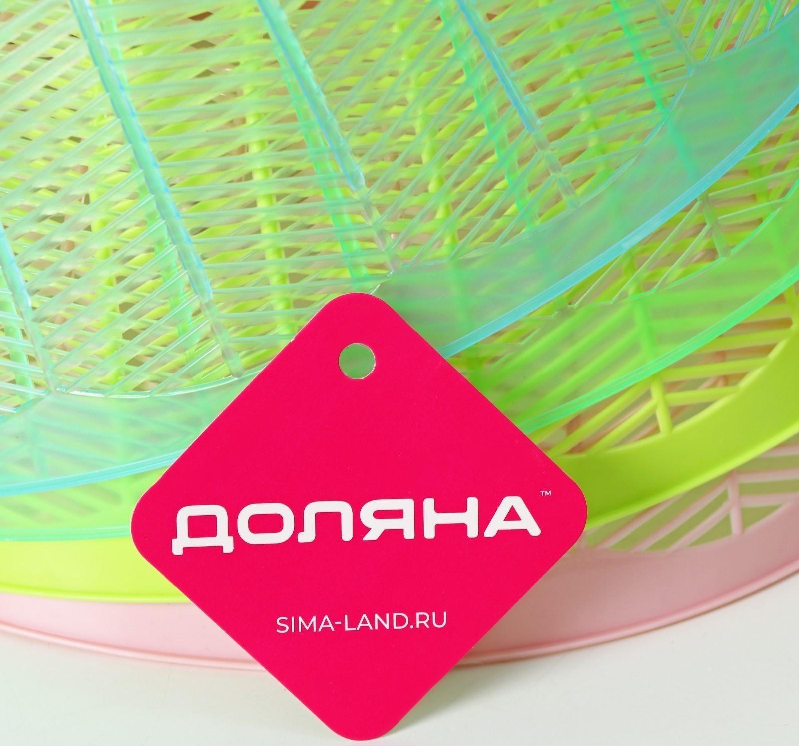 Сетка защитная для еды, 25,5×15 см, цвет МИКС