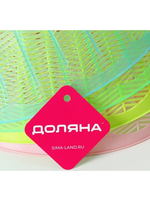 Сетка защитная для еды, 25,5×15 см, цвет МИКС