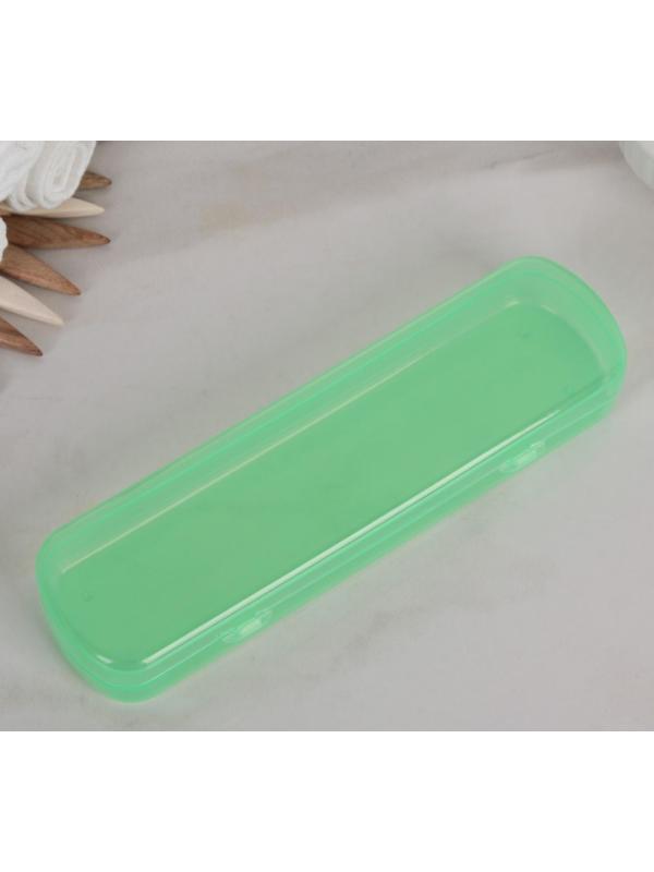 Футляр для зубной щётки и пасты, 21 см, цвет МИКС