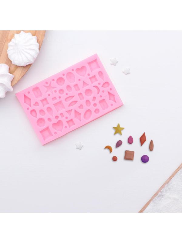 Молд «Драгоценные камни», 11×7 см, цвет МИКС