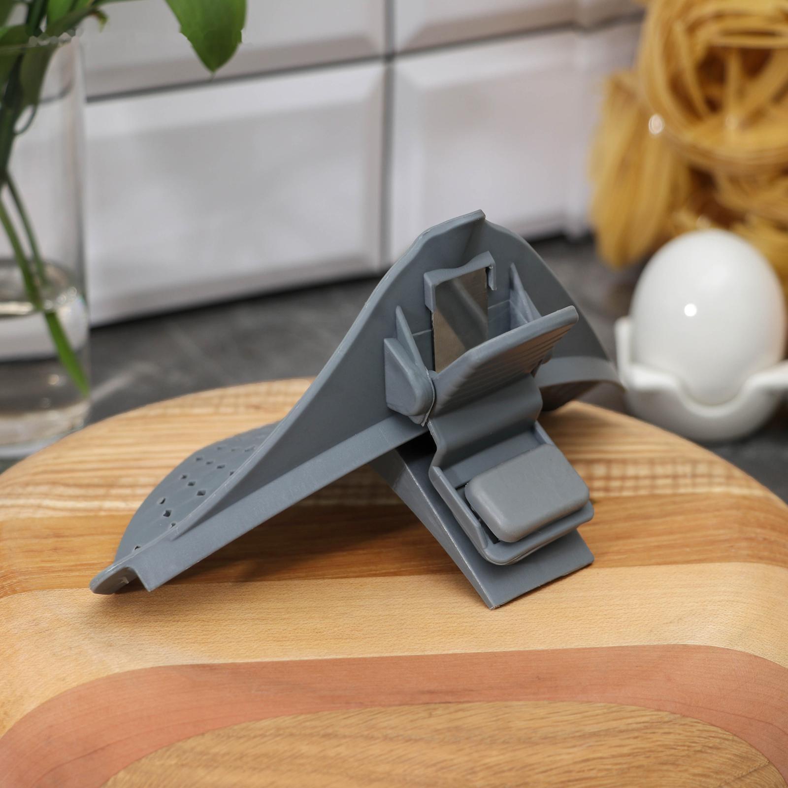 Дуршлаг кухонный-слив на прищепке, 12×18,5 см, цвет МИКС