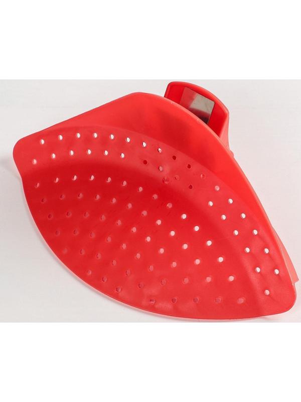 Дуршлаг кухонный-слив на прищепке, 12×18,5 см, цвет МИКС