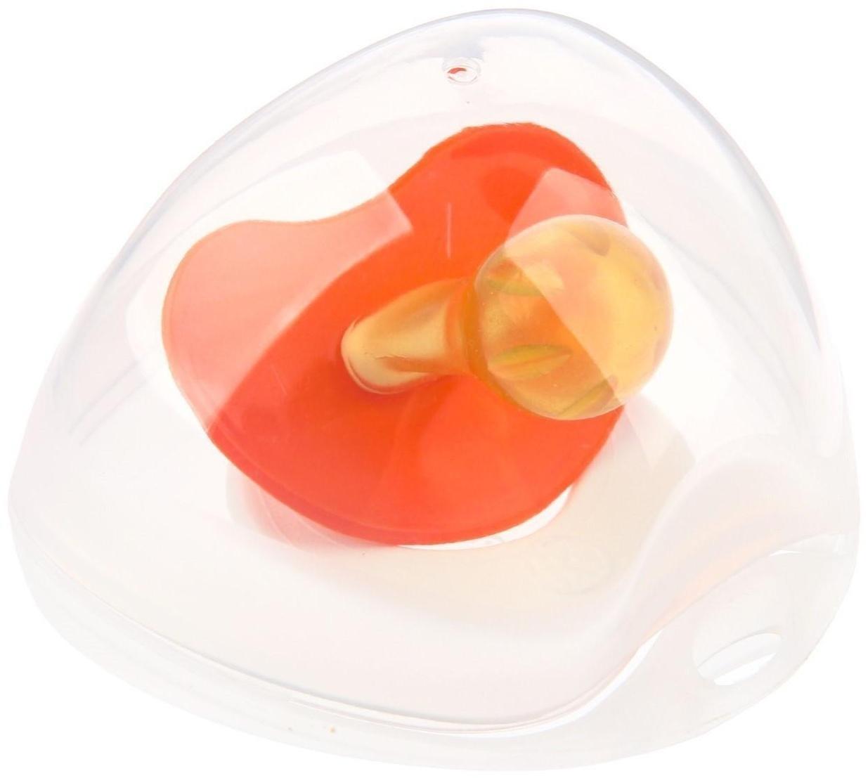 Контейнер для хранения и стерилизации сосок и пустышек, цвет прозрачный