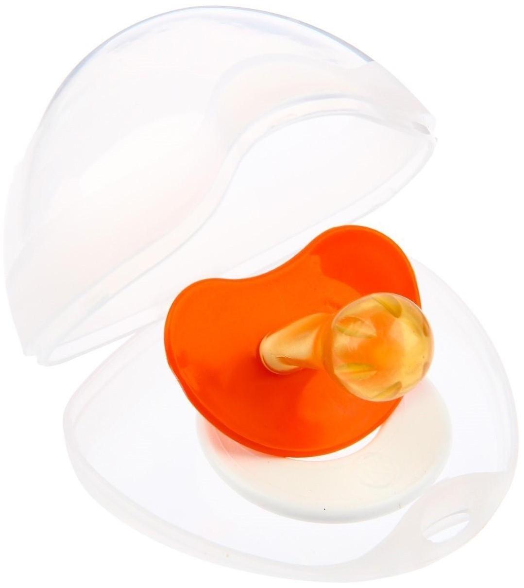 Контейнер для хранения и стерилизации сосок и пустышек, цвет прозрачный