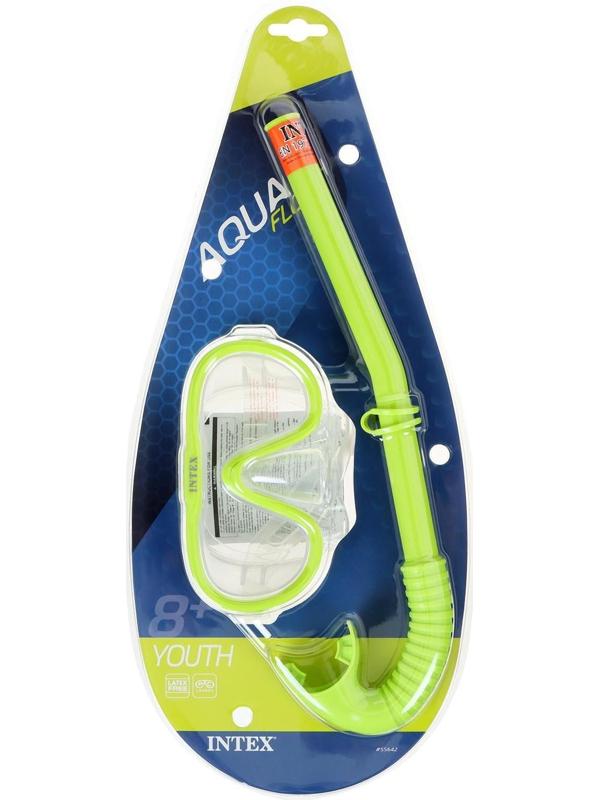 Набор для подводного плавания Intex «Искатель приключений» 55642 маска+трубка, от 8 лет