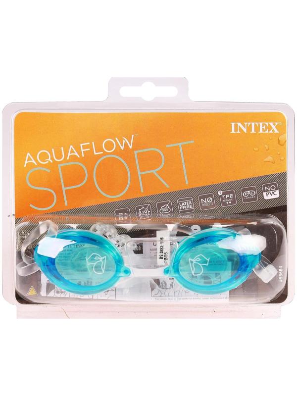 Очки для плавания Intex SPORT RELAY 55684, от 8 лет, цвета микс