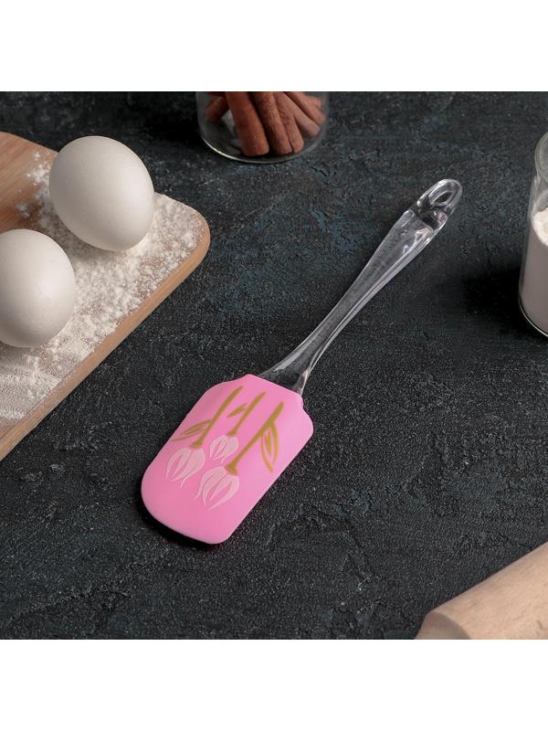 Лопатка Доляна «Настроение», 25 см, цвет и рисунок МИКС