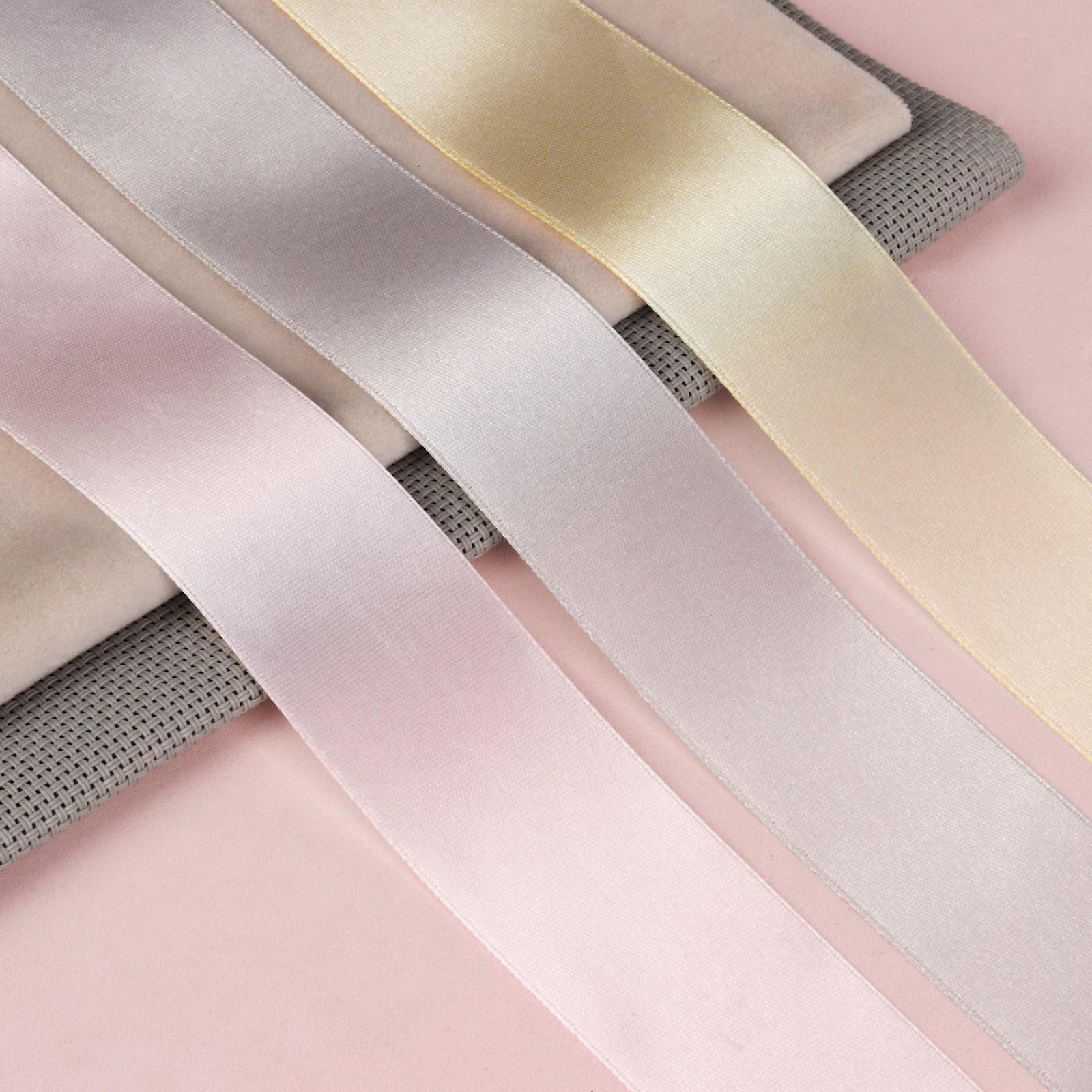 Набор атласных лент «Тёплый день», 3 шт, размер 1 ленты: 40 мм × 23 ± 1 м