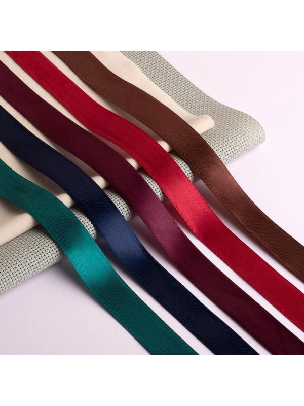 Набор атласных лент «Вечерние огни», 5 шт, размер 1 ленты: 20 мм × 23 ± 1 м