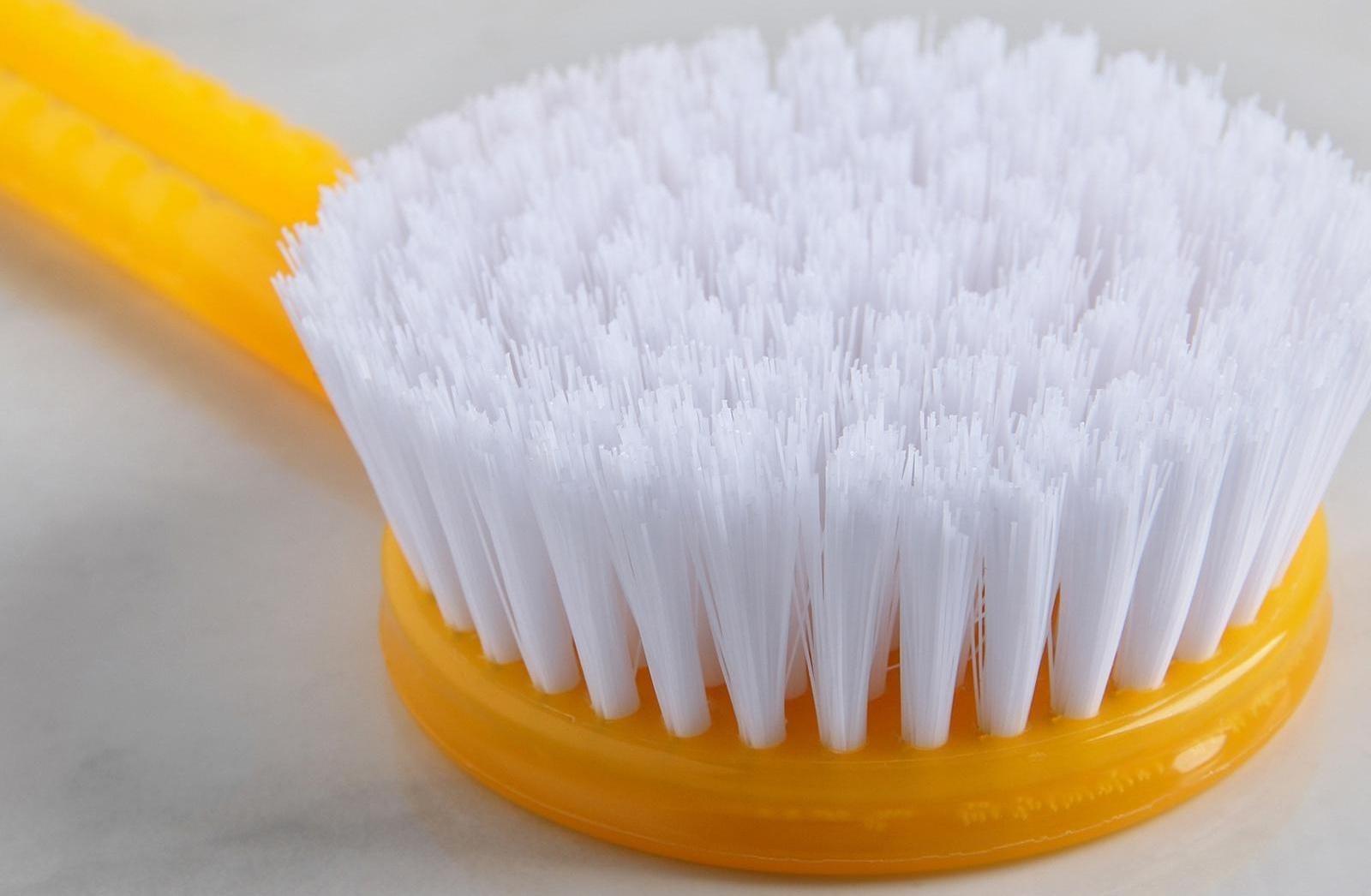 Набор банный, 2 предмета: мочалка, щётка банная, цвет МИКС