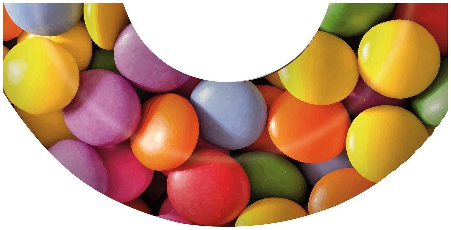 Круг-шезлонг для плавания «Леденец», 118 х 117 см, 43186 Bestway