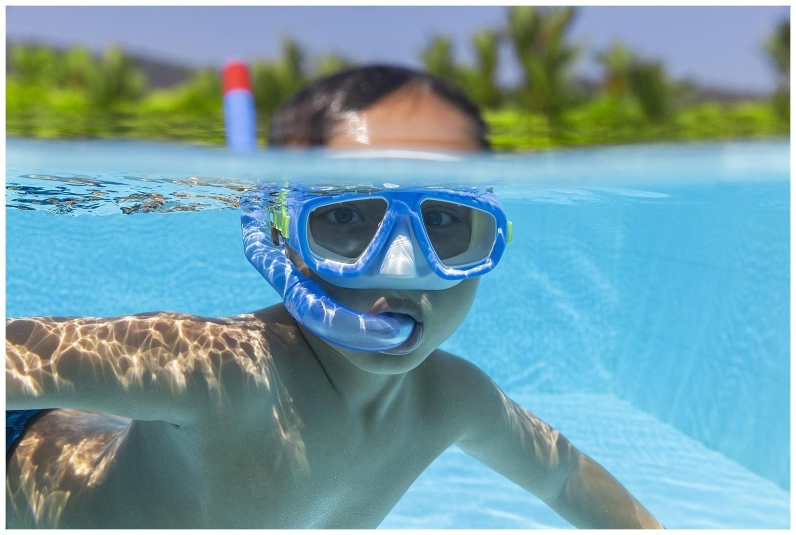 Набор для плавания Fun, маска, трубка, от 3 лет, цвета МИКС, 24018 Bestway